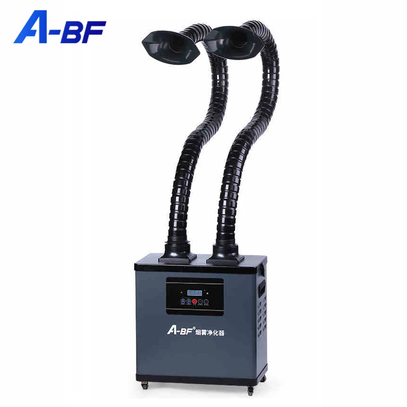 

A-BF Solder Smoke Purifier Industrial Soldering Iron Smoke Laser Marking Smoke Exhaust Smoking Machine Dust Purifier 110V/220V