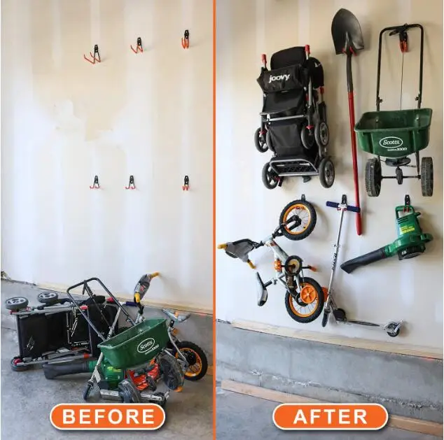 Прочные крючки Universial настенные для гаража сада кемпера автомобильные аксессуары