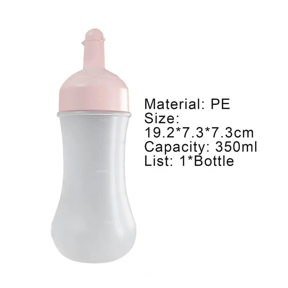 

350ml Squeeze Bottle Multi-use Clear Scale PE Kitchen Strong Sealing Sauce Bottle for Home kitchen accessories Gadgets