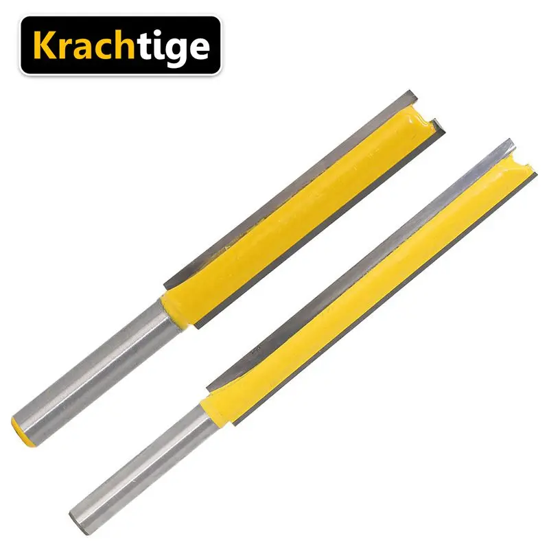 Krachtige 1 шт. 1/4 хвостовик фрезерный станок кромка Концевая фреза триммер очистка
