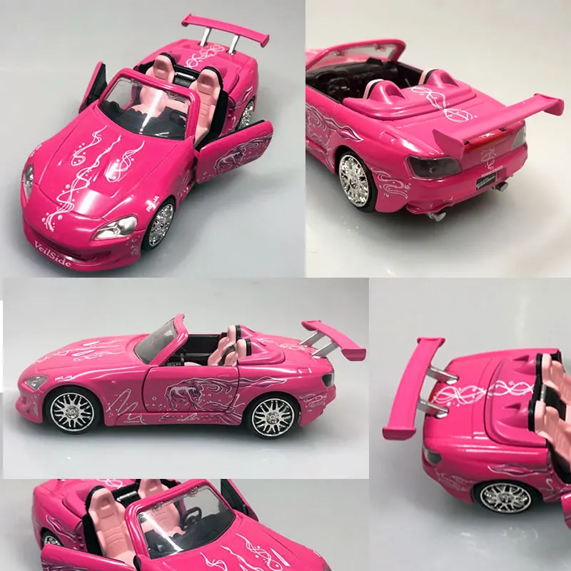 JADA 1/32 масштабная модель автомобиля игрушки 2010 Honda S2000 литья под давлением Металл