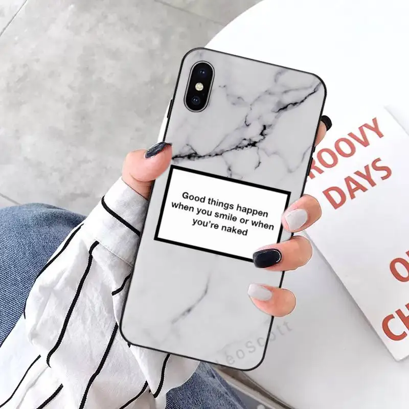 

Marble writing art Phone Case for iPhone 11 12 mini pro XS MAX 8 7 6 6S Plus X 5S SE 2020 XR