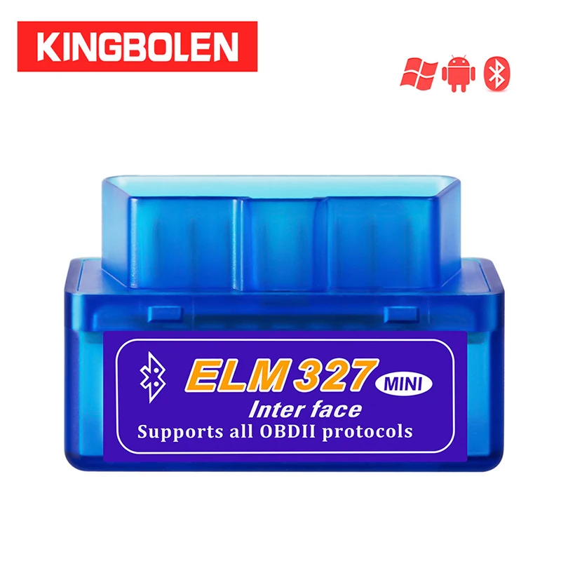 Автомобильный диагностический инструмент ELM327 mini Bluetooth V2.1 с интерфейсом OBD2