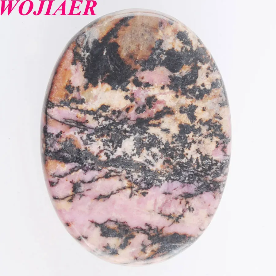 WOJIAER натуральный Родохрозит овальные драгоценные камни кабошон Кабины без