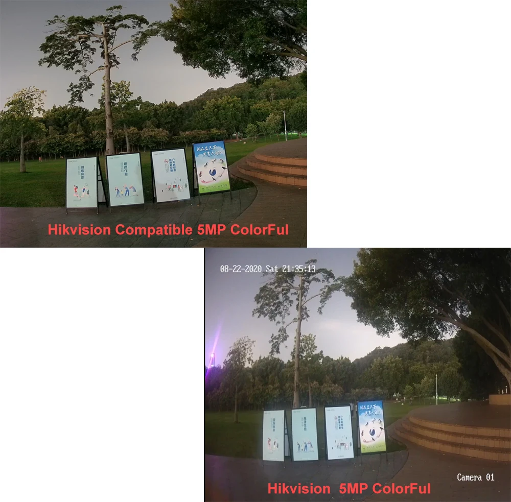 Скидка Оригинальный видеорегистратор Hikvision, совместимый с Hikvision, 5 МП, 8 Мп, 4K, цветная веб-камера Vu Color Ful, IP, HD, POE, 265, Черная