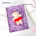 Волнистая измельченная бумага 100 г, цветная лафитовая трава, наполнитель для подарочной коробки, искусственная кожа, наполнитель для украшения праздвечерние чного мероприятия, подарочного мешка, рафии