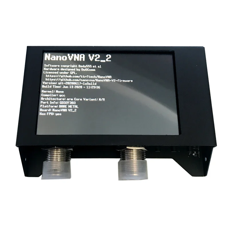 

New 4 Inch Display 3000mAh Battery Vector Network Analyzer HF VHF UHF SAA-2N NanoVNA V2 3GHz 2.2 Version Antenna Analyzer