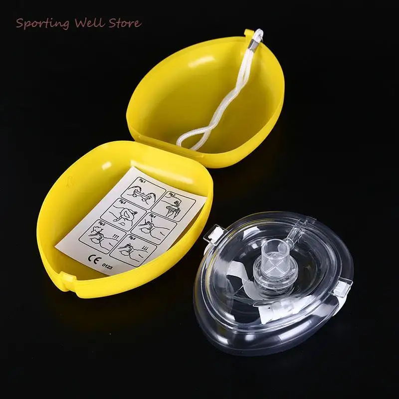 

adult/child cpr pocket resuscitator rescue mask face-mask for fist aids protable