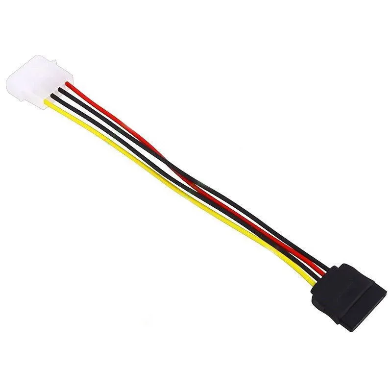 IDE/Molex/IP4/4-контактный для SATA питания 15-контактный разъем конвертер адаптер кабель |