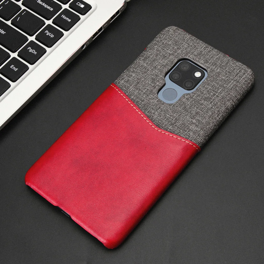 Античный прошитый чехол для телефона из искусственной кожи элегантный