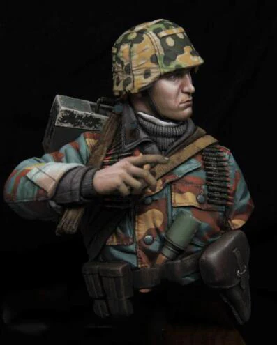 1/10 Resin Bust Building Kit MG Gunner | Игрушки и хобби