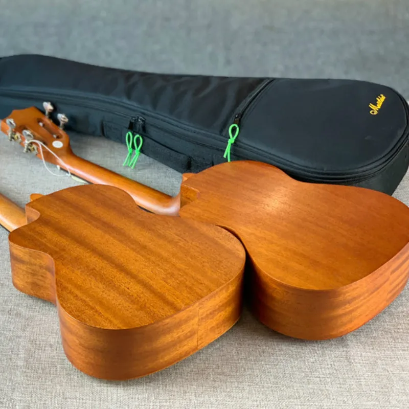 Укулеле акустические мини гитары из красного дерева 10 струн|Гитары| |