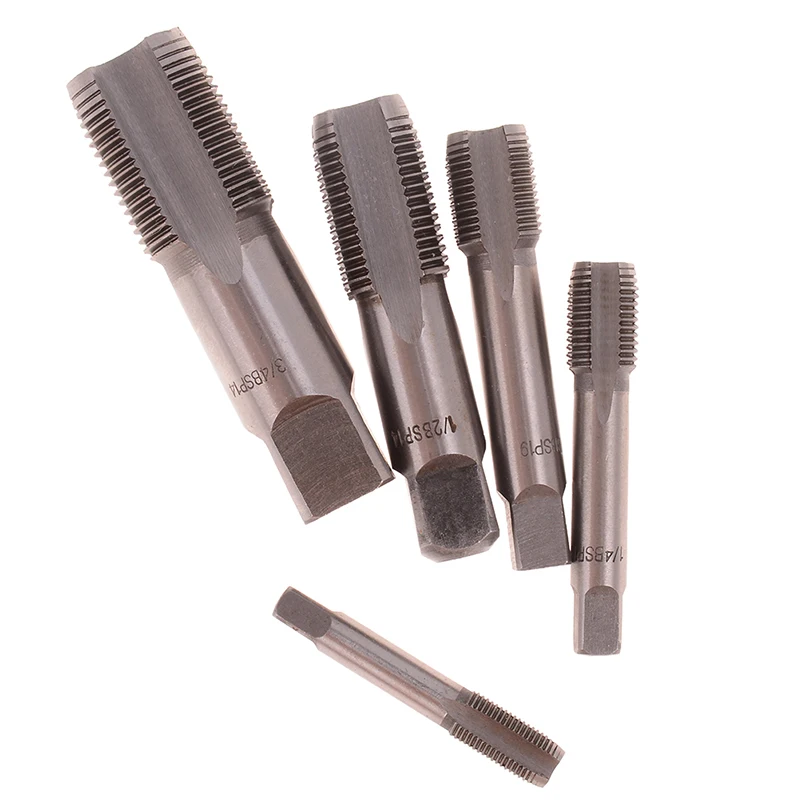 Высокое качество G1/8 1/4 3/8 1/2 HSS Taper Pipe Tap NPT металлические резьбовые режущие
