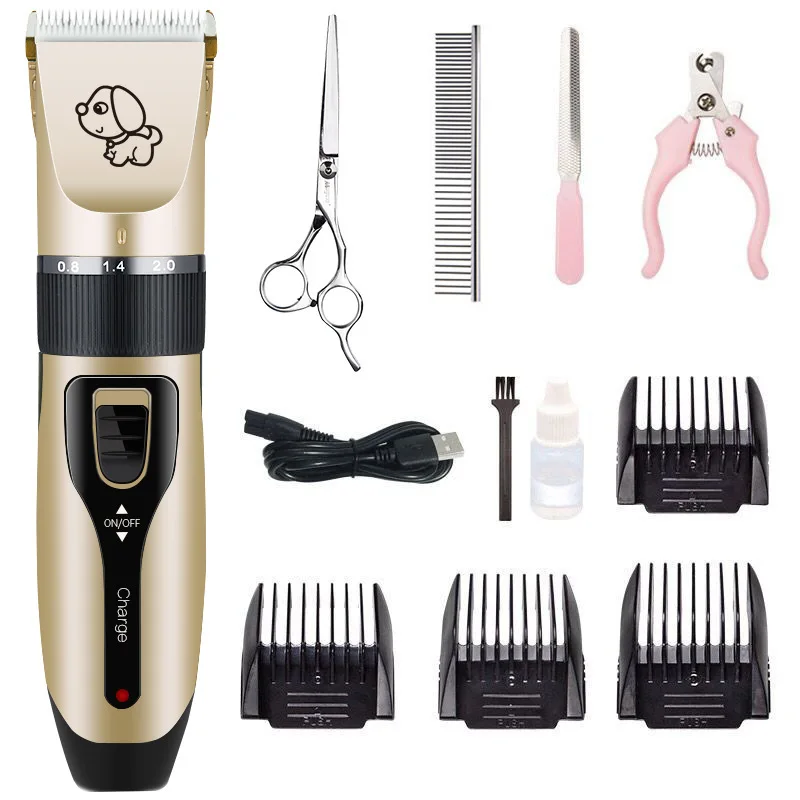 

pet grooming clipper USB charging dog shaver without skin damage pet grooming dog clippers hair machines for dogs pet supplies