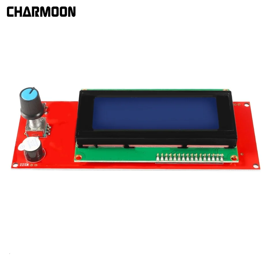 1 шт. 3D принтер Reprap с ЖК дисплеем и умным управлением Ramps 4 2004|Детали аксессуары для