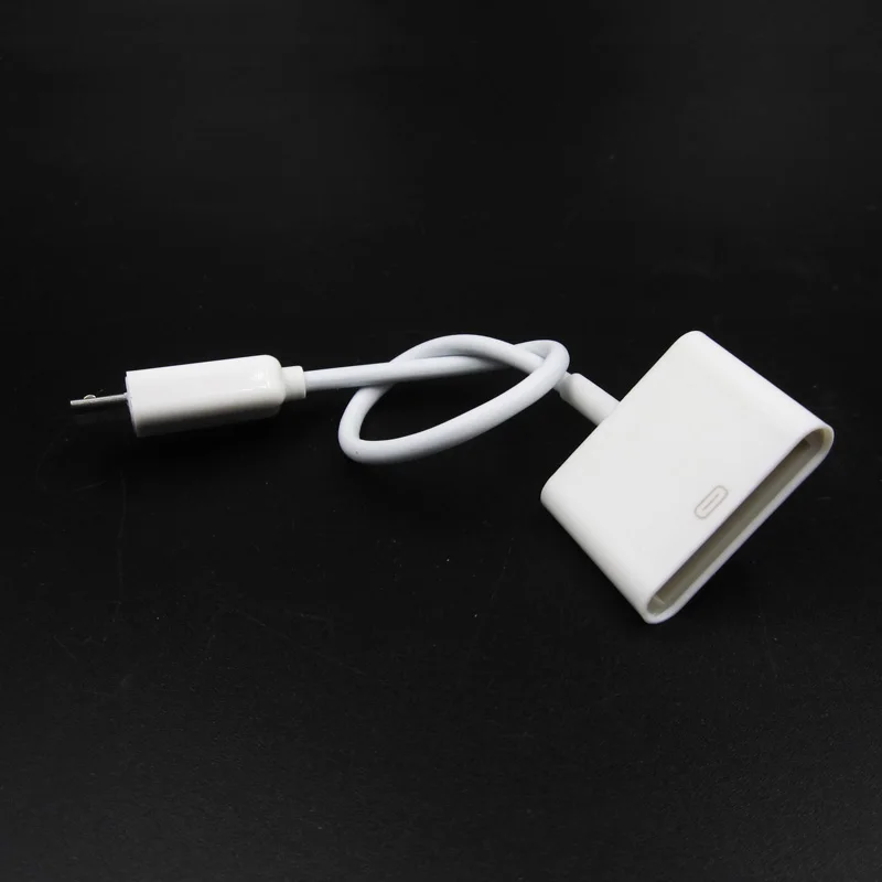 Белый USB 30 Pin Женский к 5 Мужской Кабель адаптер для iPhone| |