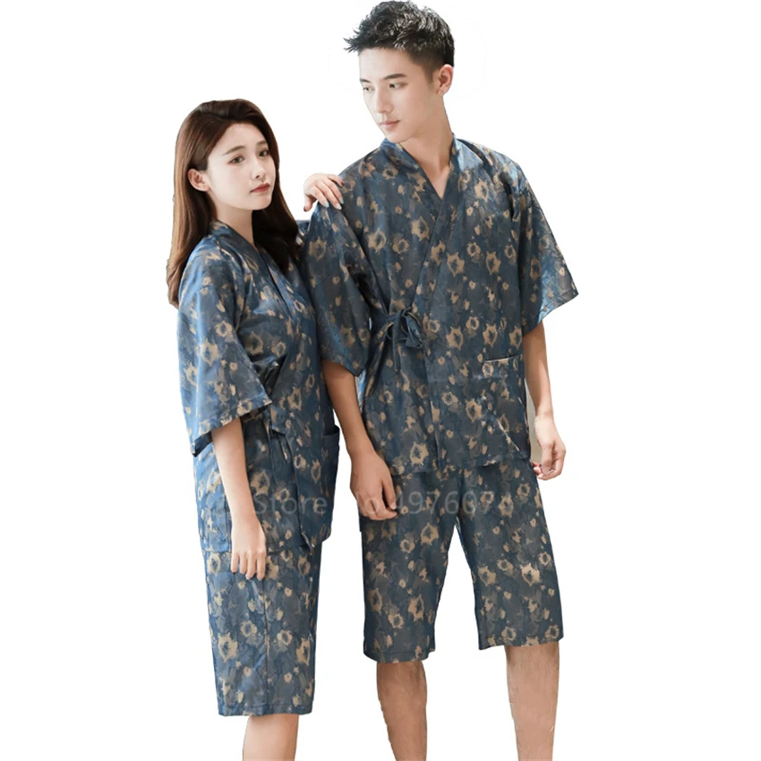 Традиционное кимоно в японском стиле комплект с топом и юбкой для пар женщин