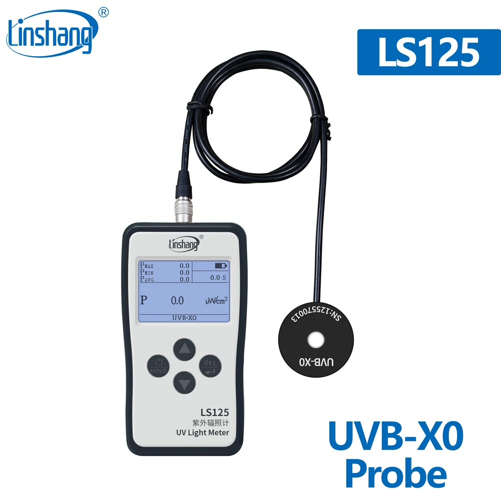 Радиометр Linshang LS126A UVA LS125 измеритель УФ светильник лучения для ртутной лампы