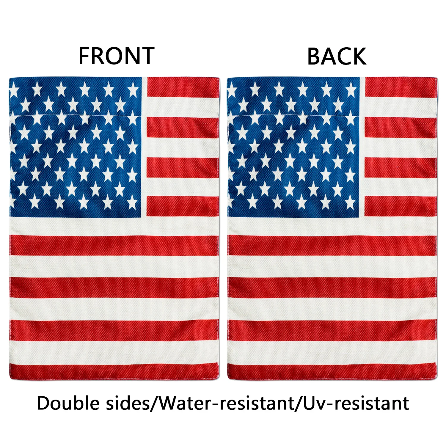 Американский Садовый флаг двусторонний баннер с защитой от УФ лучей