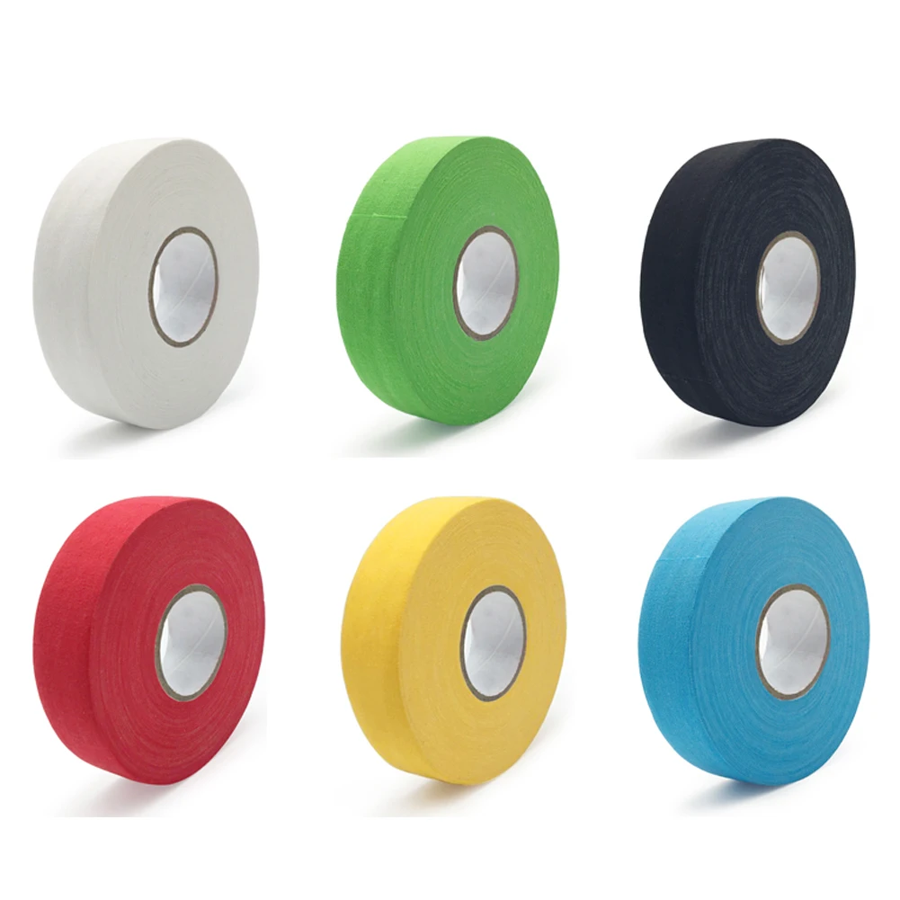 

2.5*25cm Ice Hockey Bar Badminton Handle Bike Grip Handlebar Hockey Stick Tape Anti-slip Protective Bandage Ice Cue Accessories