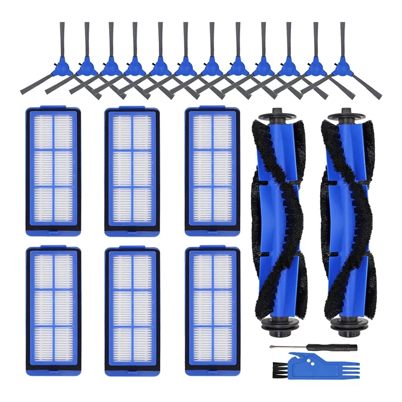 

Запасные части для Eufy RoboVac 11S Max, RoboVac 15C Max, RoboVac 30C Max, в комплект входят боковые щетки, фильтры, роликовая щетка