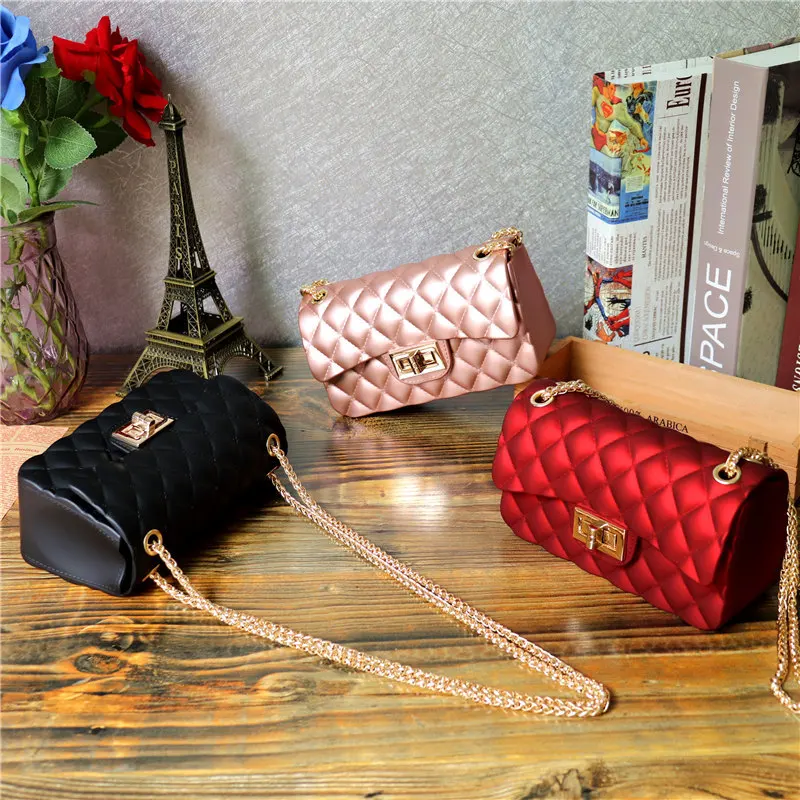 2019 Корейская версия новой матовой желейной сумки с бриллиантами мини маленькая