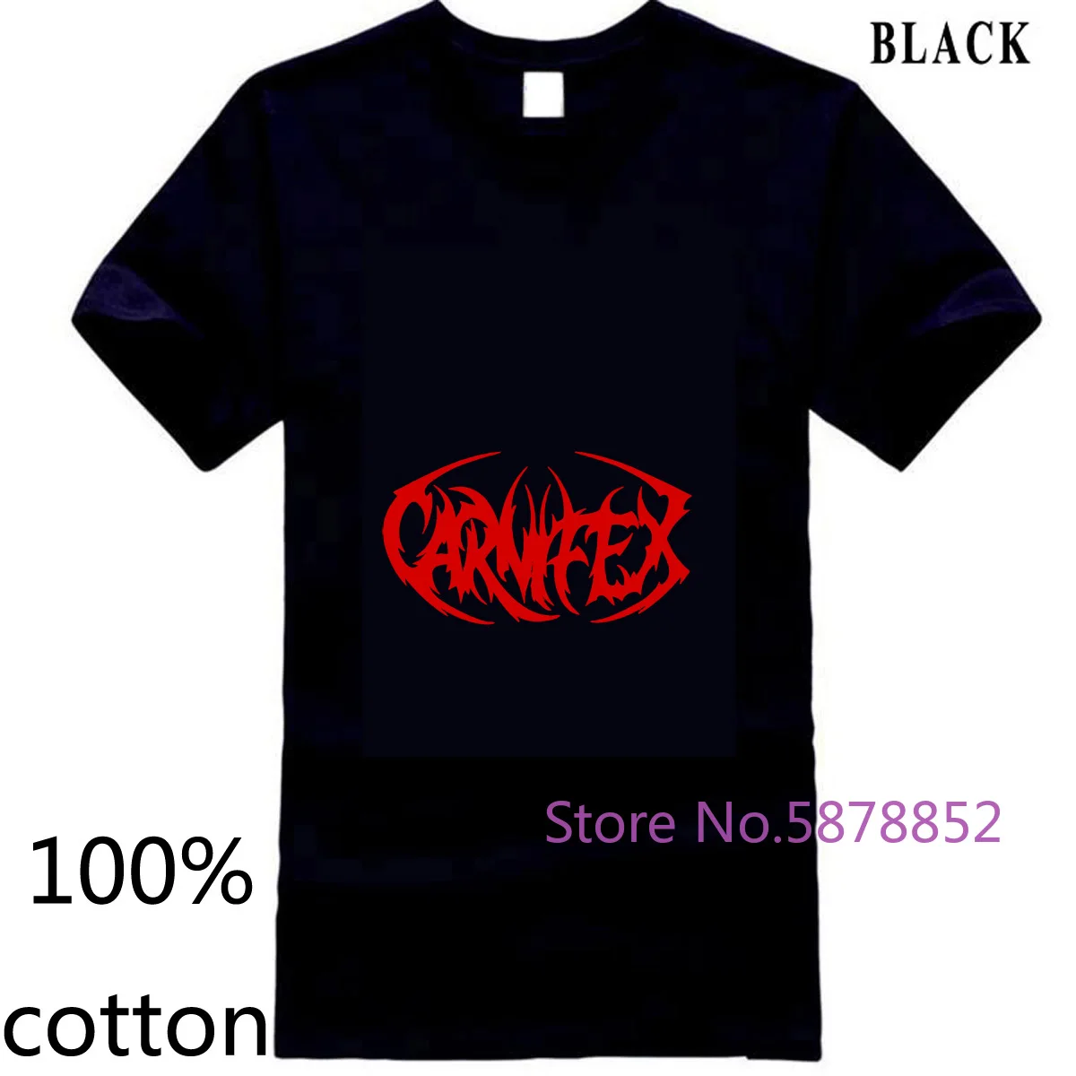 CARNIFEX новый логотип черного цвета с группой в жанре дэткор презирают значок