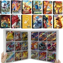 9 Pocket Pokemon Card Album Book Collector Playing Game Liver Pokémon Map Loaded List Binder Collection Children Holder Toy Gift