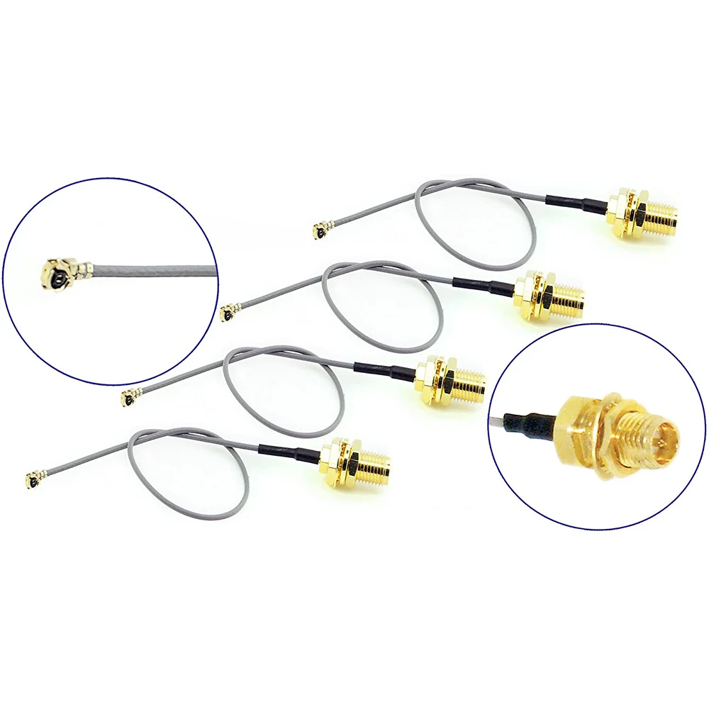2 шт. разъем U.FL на RP SMA 10 дюймов кабель Pigtail 1 13 Mini PCI UFL|sma pigtail cable|sma tncsma cable |