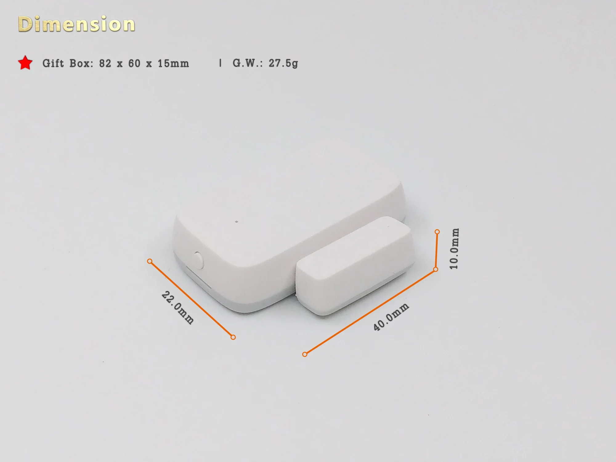 Smart9 SmartHome Kit-B Mini TuYa ZigBee концентратор+ PIR+ дверь+ датчик температуры, Smart Life App пульт дистанционного управления, питание от TuYa