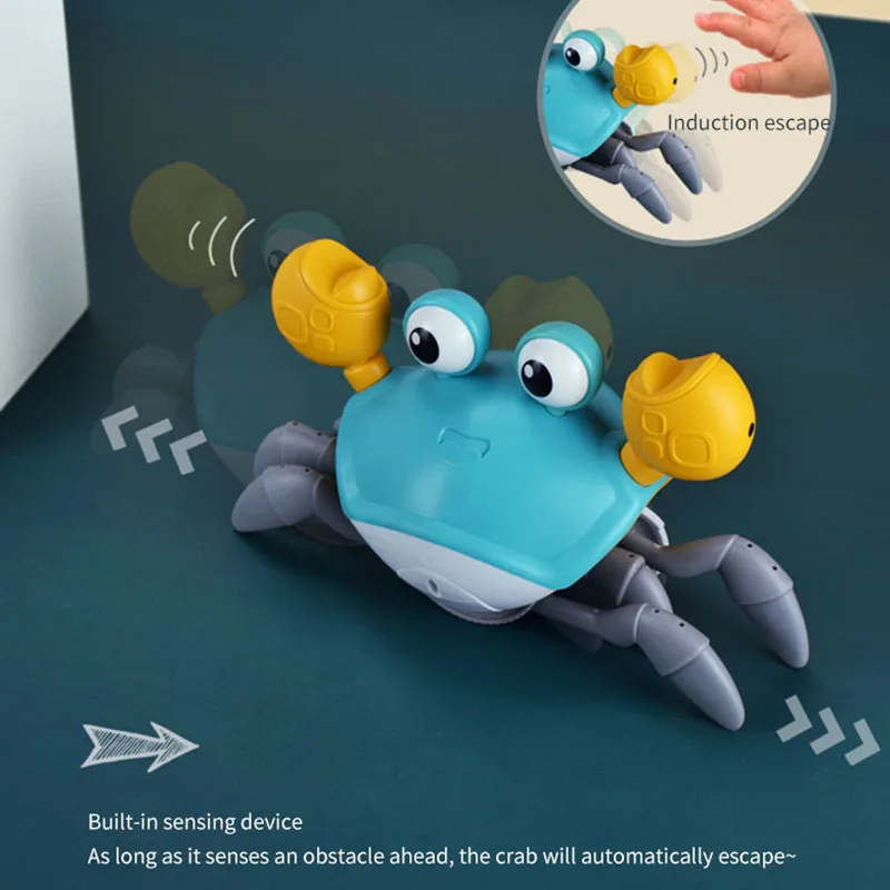 

Игрушки для ванны, большой Заводной краб, Детская Классическая пляжная игрушка, детские водные игрушки для младенцев, летняя автоматическа...