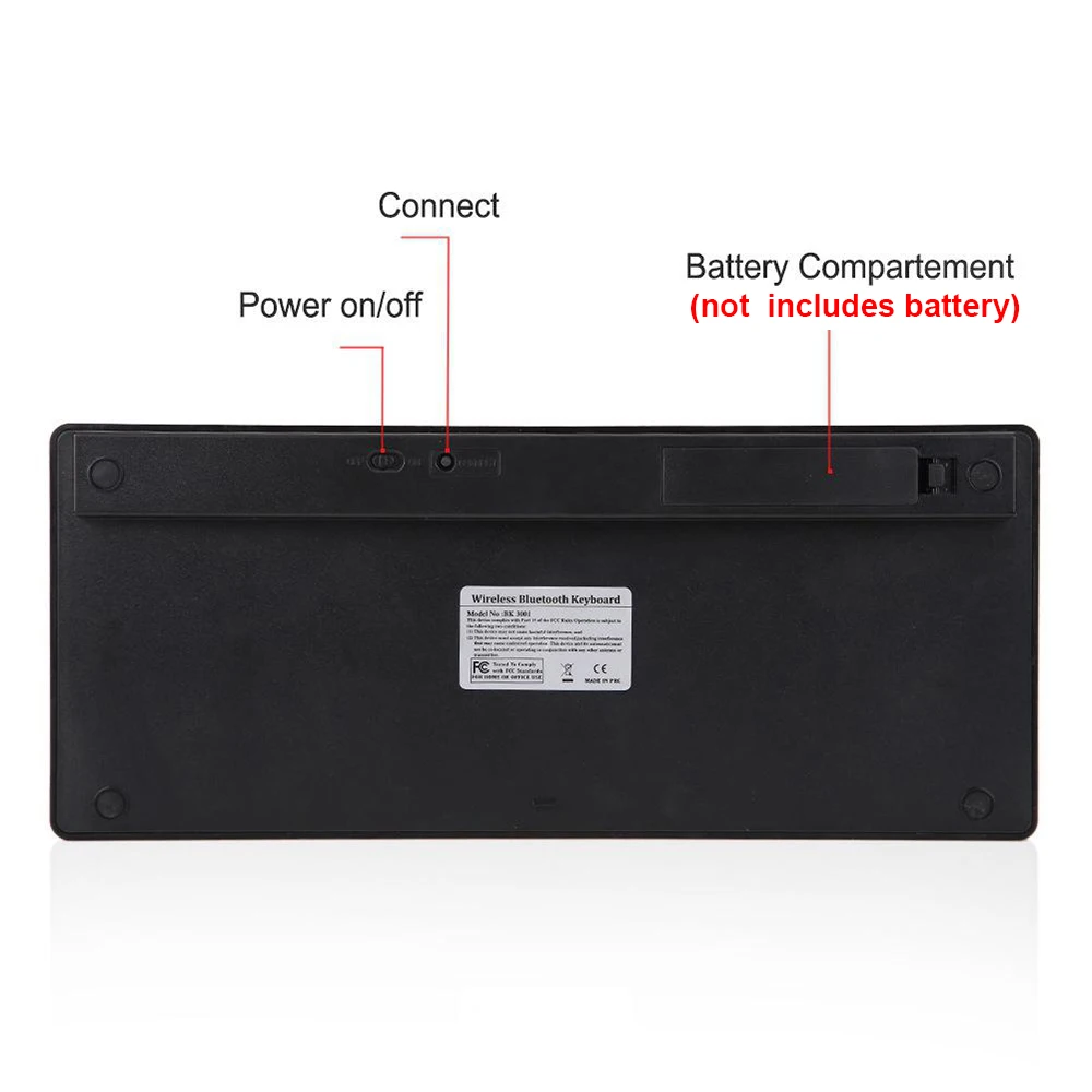 Беспроводная игровая клавиатура для компьютера универсальная домашнего офиса с