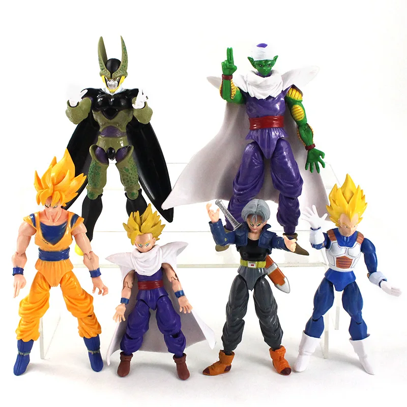 

6Pcs/Set 6 Styles Anime Figures PVC Collection Model Toys