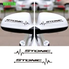 2 шт. Автомобильная наклейка на зеркало заднего вида для Kia железным