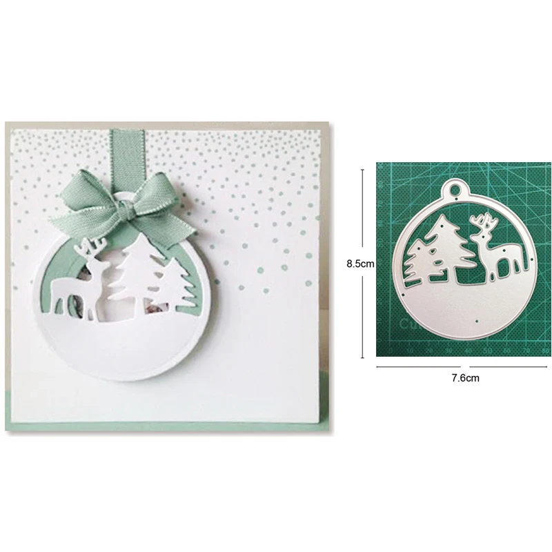 Металлические высекальные штампы украшения для рождественского орнамента