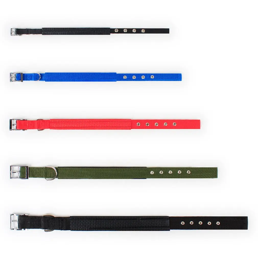 Высокое качество сплав Пряжка пенный ошейник собачий большого размера большая