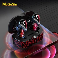 wireless headphones gaming earphones bluetooth v5 1 low latency game headsets 8d stereo music earbuds ipx6 waterproof with mic