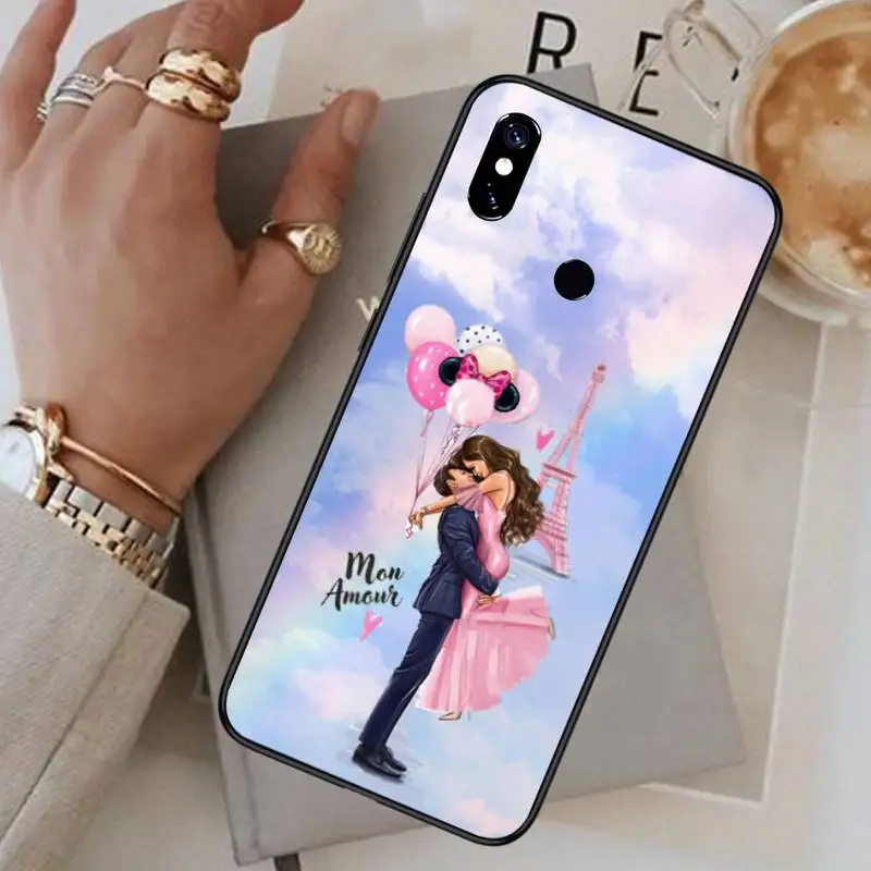 

girl Queen Mom baby sky Phone Case For Xiaomi Redmi 7 8 9t a3Pro 9se k20 mi8 max3 lite 9 note 9s 10 pro