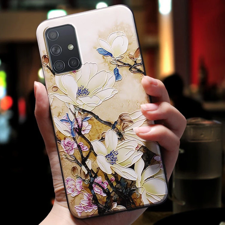 Чехол для Samsung Galaxy A50 A51 A71 A70 A40 чехол с красными цветами S20 S10 S8 S9 Plus S10e Lite Ultra чехлы |