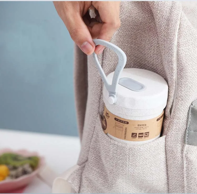 Детские хлопья для Go пшеничная чашка закусок с крышкой герметичная сохраняющая