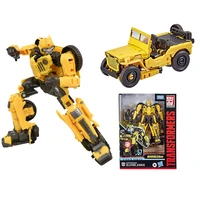 hasbro genuine transformers toys ss57 bumblebee anime action figure deformation robot toys for boys kids christmas gift