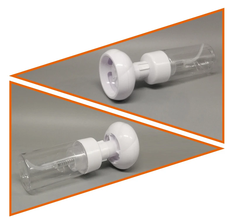 

100/120/150/200ml Soap Dispenser Flower Shape Foam Foaming Pump Lotions Liquid Distributor Shower Foam Pump Refillable Bottle