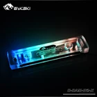 Кулер для ЦП BYKSKI с RGB-подсветкой, радиаторы для ОЗУ, блок водяного охлаждения или двухканальный RGB-радиатор с охлаждением 2 шт.