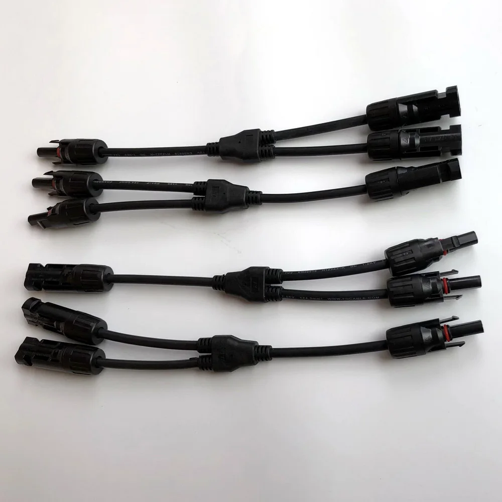 Параллельный соединитель солнечной панели 5 пар/2 пары Y образный PV солнечный