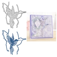 new 2021 metal cutting die paper scrapbooking making hummer bird decoration embossing hot foil plate frame card craft no stamp