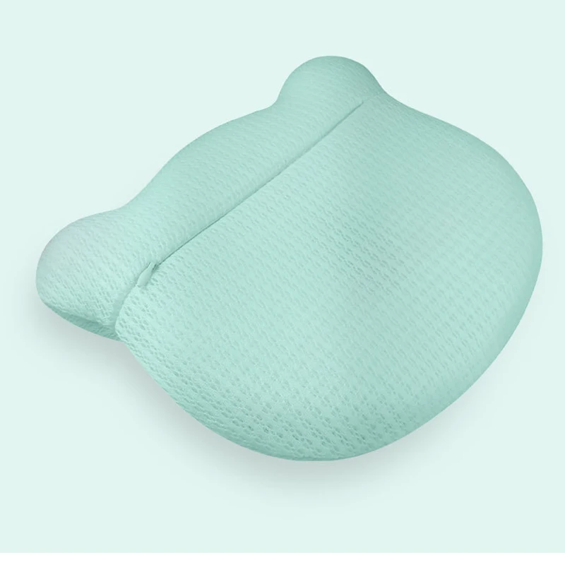 

Cute Bear Pillow Baby Sleeping Head Positioner Head Shaping Pillow Newborn Infant Cushion Summer Bedding YKX009