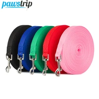 1 5 10m longer pet dog leashes nylon lead rope for small medium large dogs outdoor training running dog leash pet product