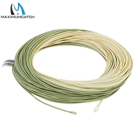 maximumcatch 90ft 4 6wt real trout lt fly line weight forward floating double colors with welded loop fly fishing line