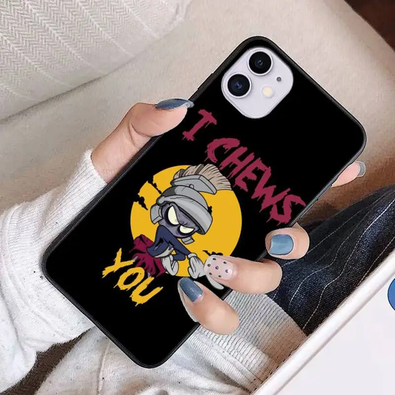 

Marvin The Martian Brand Phone Case Fundas Coque Etui for Iphone 11 Pro Max 11pro XS Cover Accessories