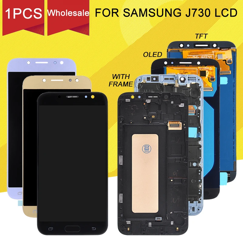 Dinamico рекламный дисплей J7 2017 для Samsung Galaxy J730 LCD J730F Pro сенсорный экран дигитайзер